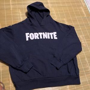 FORTNITE KIDS BLACK HOODIE SIZE 10/12